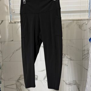 Women's Black High-Waisted yoga pants